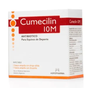 CUMECILIN 10M INY 1POLVO+1 DILUYENTE