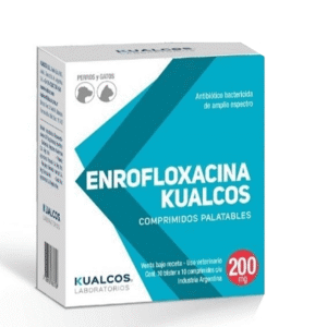 ENROFLOXACINA 200MG KU 1BL 10COMP