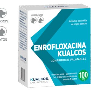ENROFLOXACINA 100MG KU 1BL 10COMP