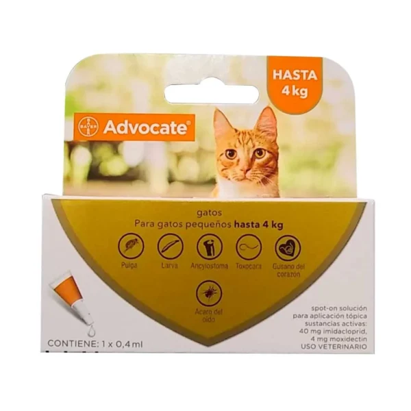 ADVOCATE SPOT ON GATO  H/4KG