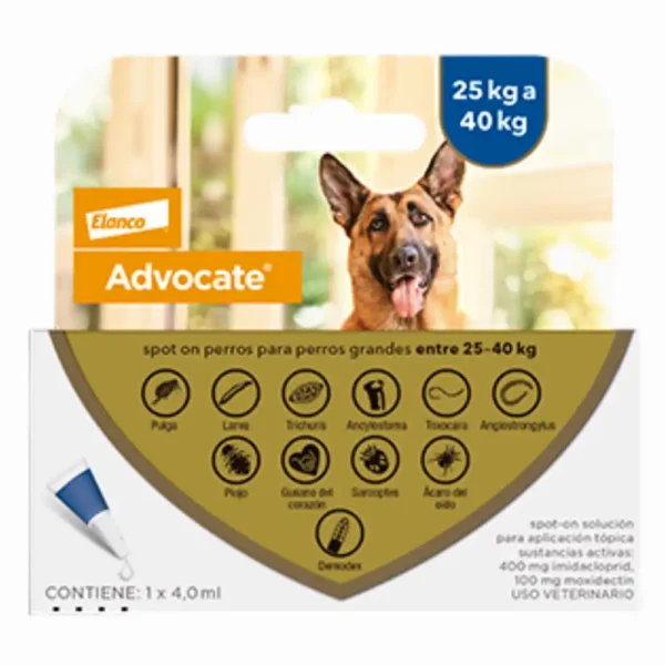 ADVOCATE SPOT ON PERRO 25-40KG