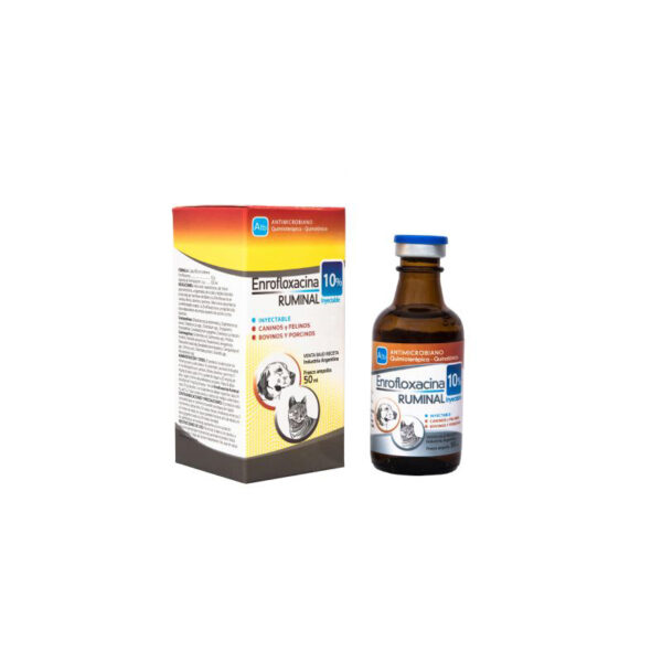ENROFLOXACINA RU INY 10% 50ML