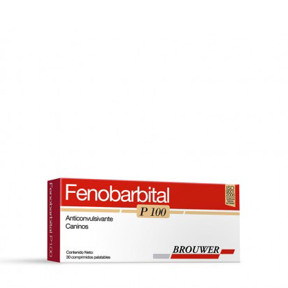 FENOBARBITAL P-100 PERROS 30COMP