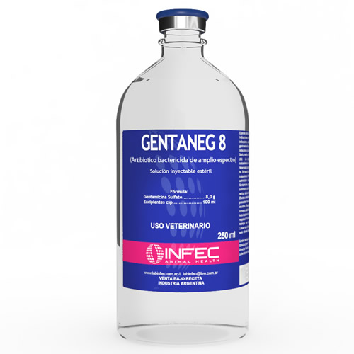 GENTANEG 8% INFEC 250ML