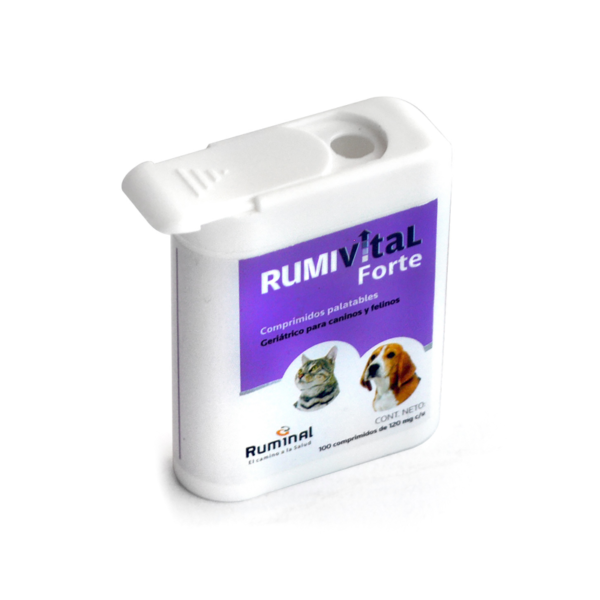RUMIVITAL CAN/FELINO 120 MG 100 COMP RU