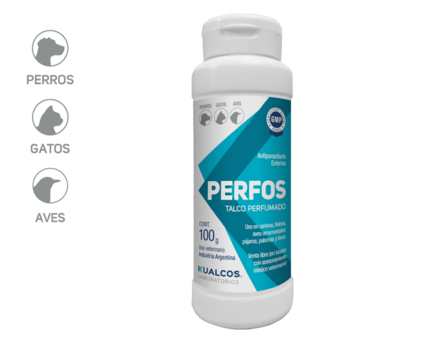 TALCO PERFOS  PERFUMADO 100GR KU