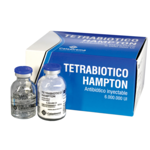 TETRABIOTICO HAMPTON 6.000.000 CAJA 6DS