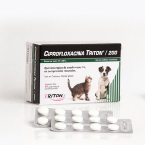 CIPROFLOXACINA 200MG TRITON 8COMP